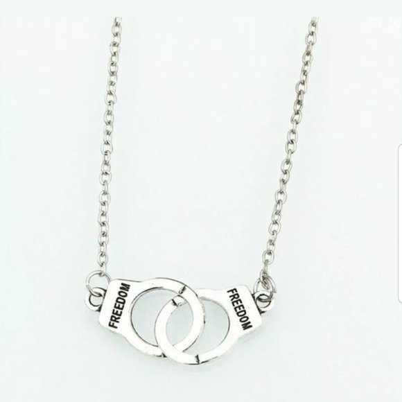 Jewelry Prison Jail Handcuff Pendant Necklace Poshmark